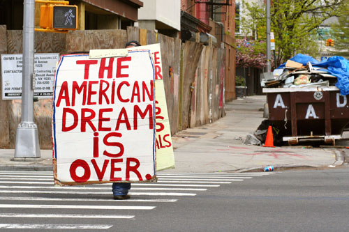 the american dream print